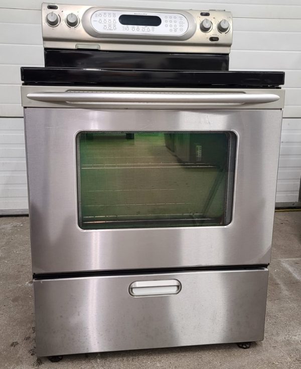 Used Electrical Stove Kitchenaid Yker0205ps