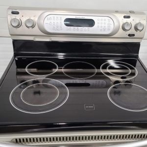 USED ELECTRICAL STOVE KITCHENAID YKER0205PS 5