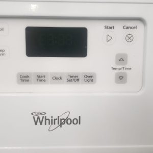 USED ELECTRICAL STOVE WHIRLPOOL YWFE330W0AW0 1