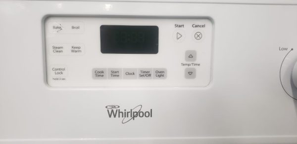 Used Electrical Stove Whirlpool Ywfe330w0aw0