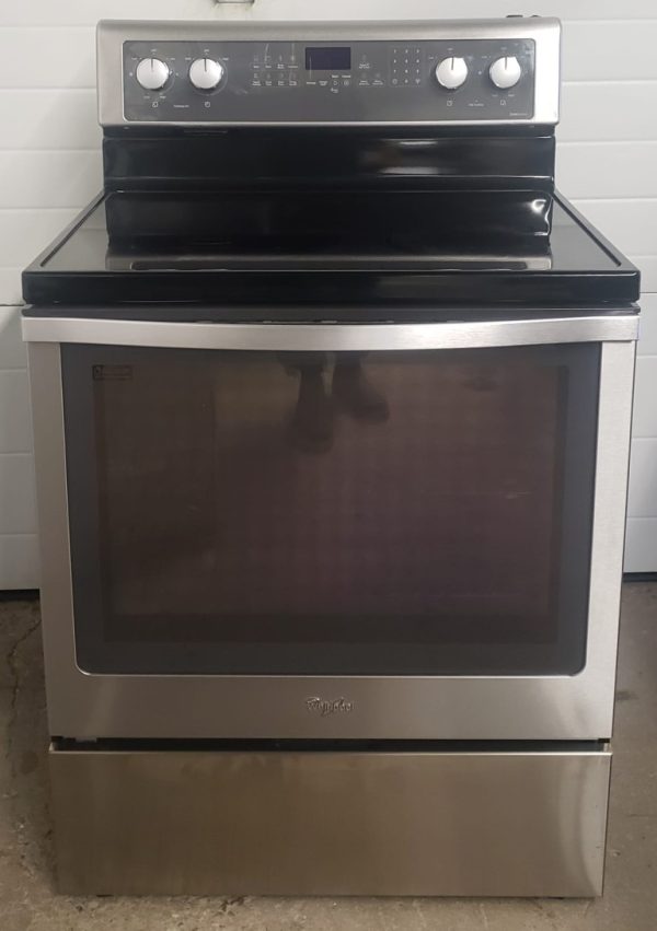 USED ELECTRICAL STOVE WHIRLPOOL YWFE710H0BS0