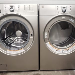 USED SET KENMORE WASHER 796.40277900 DRYER 796 6