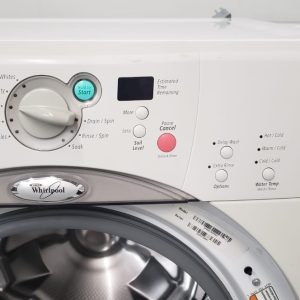 USED SET WHIRLPOOL DUET WASHER GHW9150PW0 DRYER YGEW 1