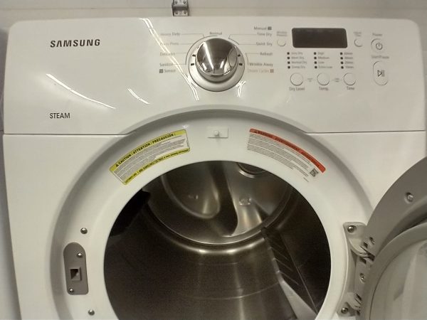 Set Samsung - Washer Wf364bvbgwr/a2 4.2 Cu.ft And Dryer Dv365etbgwr/ac 7.4 Cu.ft