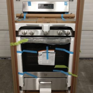 NEW GE STOVE WITH GAS RANGE BROIL DRAWER JCGBS66SEKSS 4