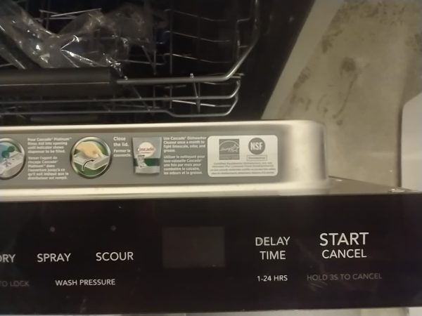 New Open Box Dishwasher Frigidaire Professional Fpid2498sf