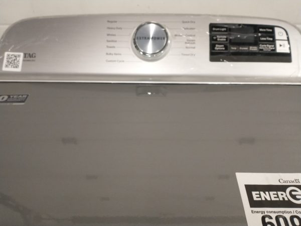 NEW OPEN BOX ELECTRICAL DRYER MAYTAG YMED7230HC