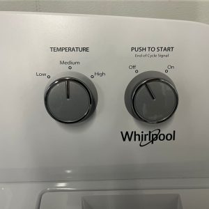 NEW OPEN BOX ELECTRICAL DRYER WHIRLPOOL YWED4850HW 4