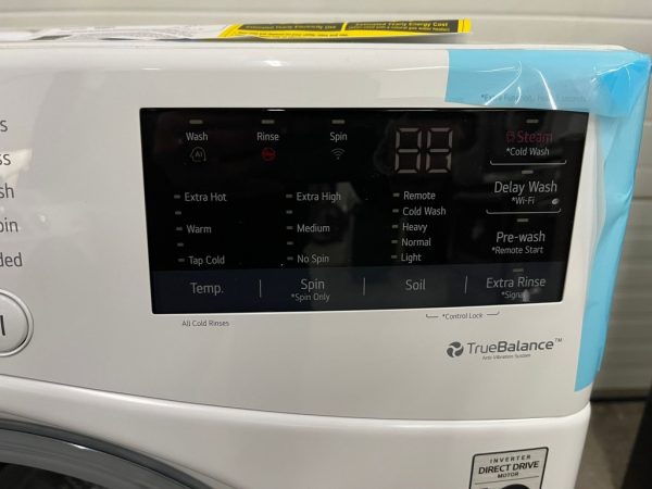 New Open Box Washing Machine LG Wm3600hwa