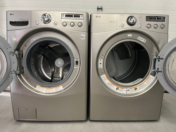 Used Set LG Washer Wm2150hs & Dryer Dle2350s