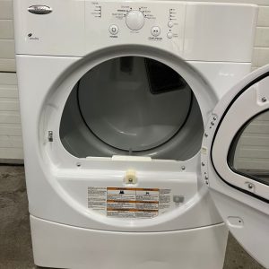USED ELECTRICAL DRYER WHIRLPOOL YWED9050XW1 3