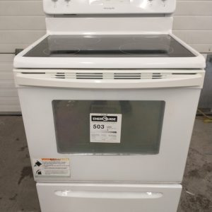 USED ELECTRICAL STOVE FRIGIDAIRE CFEF3014TWA 4