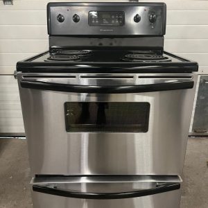 USED ELECTRICAL STOVE FRIGIDAIRE CFEF357EC2 4