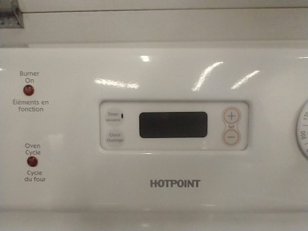 Used Electrical Stove Hotpoint Rcbs536dn2ww