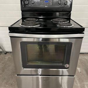 USED ELECTRICAL STOVE WHIRLPOOL 4