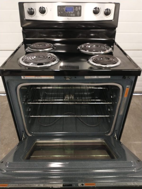USED ELECTRICAL STOVE WHIRLPOOL YRF263LXTS0