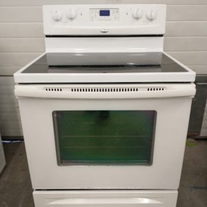 USED ELECTRICAL STOVE WHIRLPOOL YWFE361LVQ0