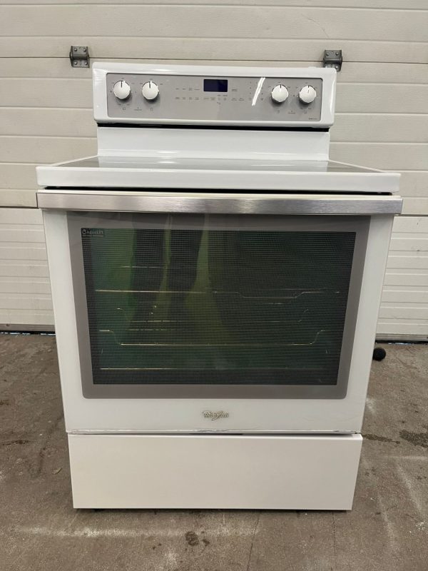 Used Electrical Stove Whirlpool Ywfe710h0bs0