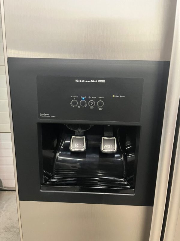 Used Refrigerator Kitchenaid Ksbp23inss00 Counter Depth