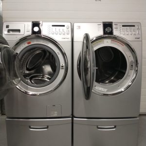 USED SET KENMORE WASHER 592 49157 DRYER 592 89157 3