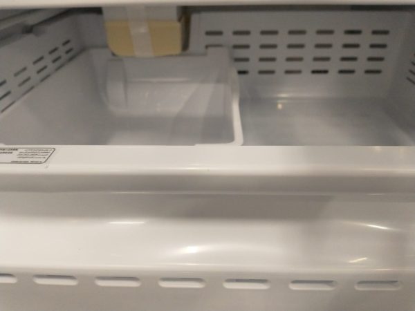 New Open Box Floor Model Refrigerator Samsung Rf220nftasg/aa