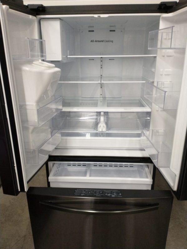 New Open Box Floor Model Refrigerator Samsung Rf27t5201sg/aa
