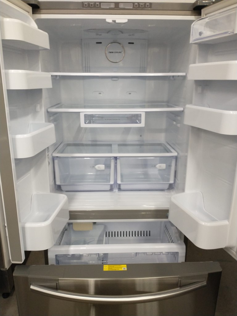 Order Your New Open Box Floormodel Refrigerator Samsung Rf18hfenbsr ...
