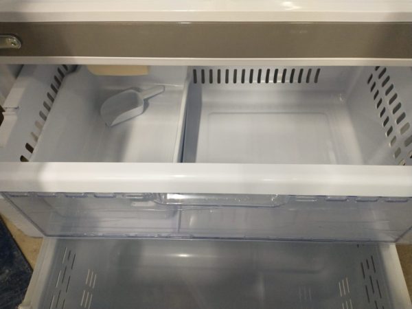 New Open Box Floormodel Refrigerator Samsung Rf18hfenbsr Counter Depth