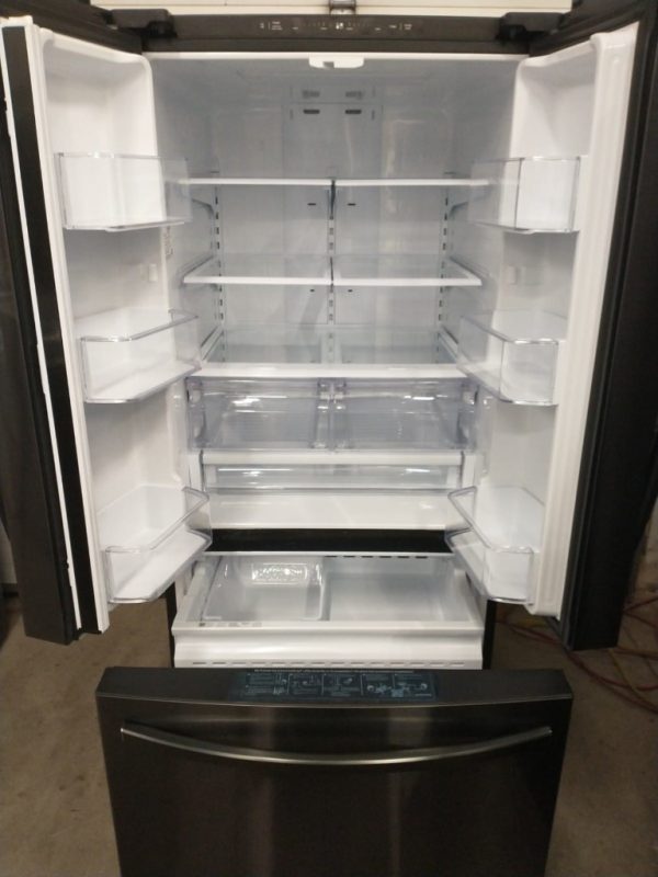 New Open Box Refrigerator Samsung Rf220nctasg/aa