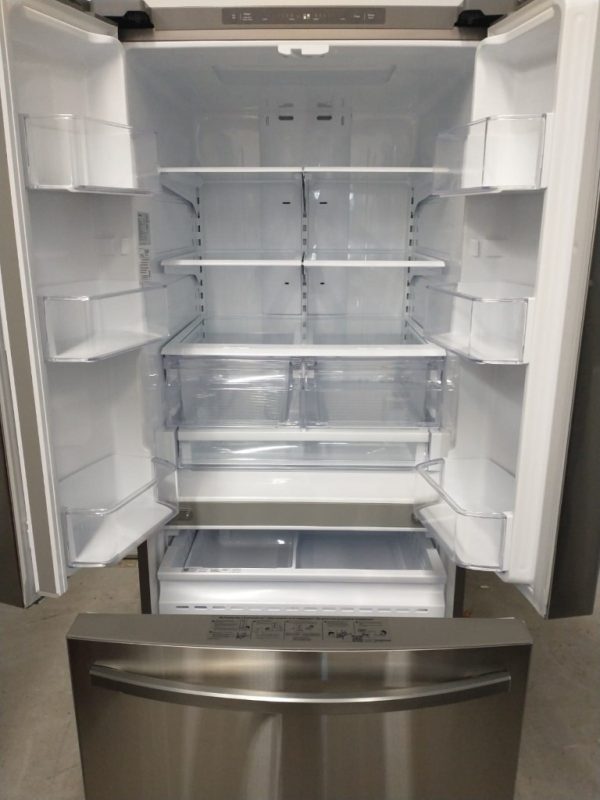 New Open Box Refrigerator Samsung Rf220nftasr/aa