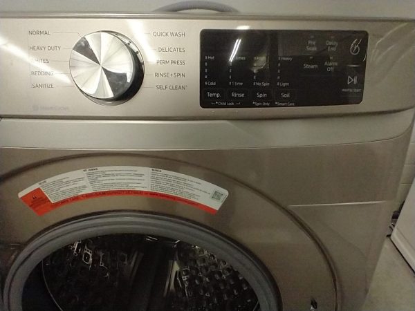Open Box Samsung Washing Machine Wf45r6100ac/us