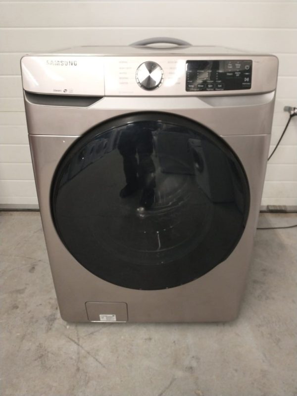 Open Box Samsung Washing Machine Wf45r6100ac/us