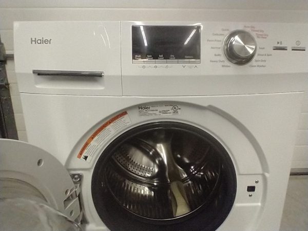 Used Combo Washer/dryer Haier Hlc1700axw Appartment Size