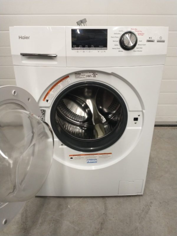 Used Combo Washer/dryer Haier Hlc1700axw Appartment Size