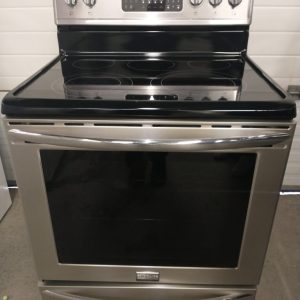 USED ELECTRICAL STOVE FRIGIDAIRE CGEF3055MFF 1 1