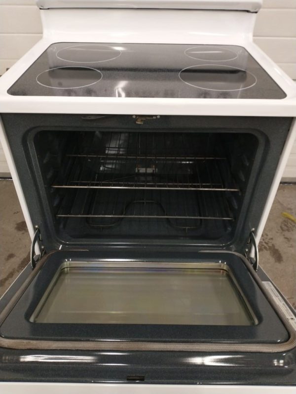 Used Electrical Stove GE Jcbp63w15ww