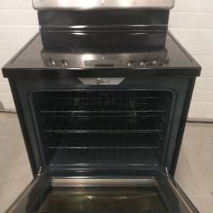 USED ELECTRICAL STOVE GE JCBP84SM2SS 3 1