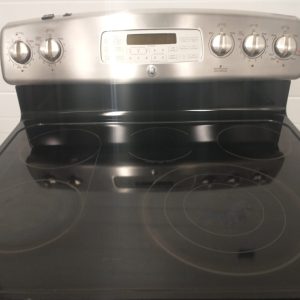 USED ELECTRICAL STOVE GE JCBP84SM2SS 4