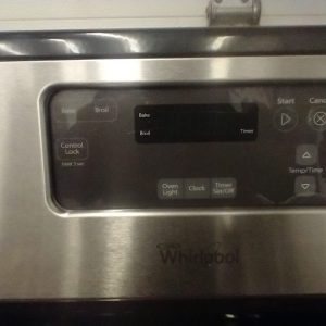 USED ELECTRICAL STOVE WHIRLPOOL YWFC150MOAS0 1