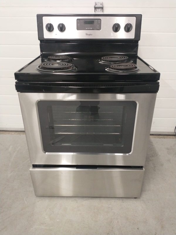 USED ELECTRICAL STOVE WHIRLPOOL YWFC150MOAS0