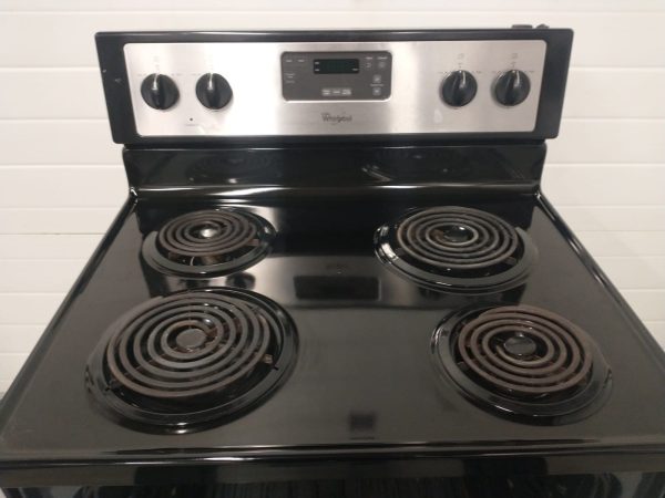 Used Electrical Stove Whirlpool Ywfc150moas0