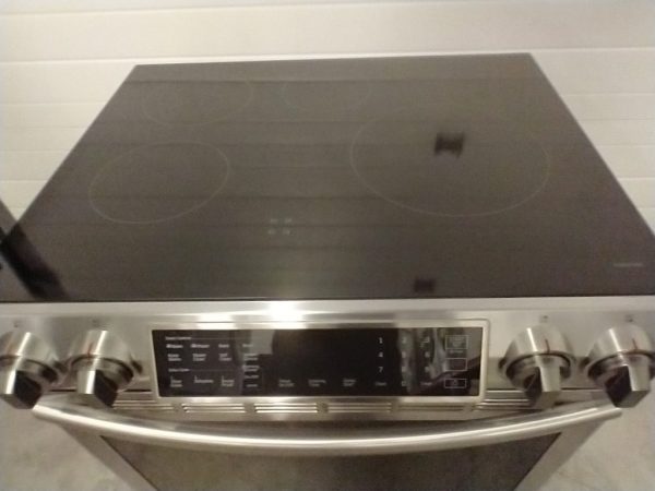 Used Samsung Induction Slide In Stove Ne58k9560ws/ac