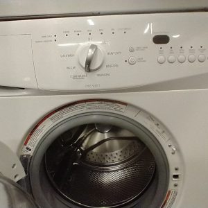 USED SET WHIRLPOOL APPARTMENT SIZE WASHER WFC7500VW2 AND DRYER YWED7500VW 5