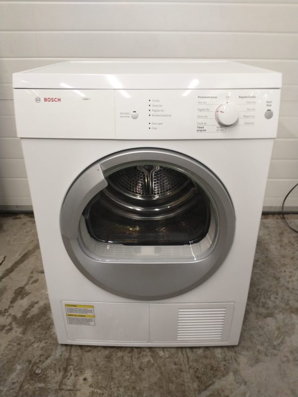Electrical Dryer Bosch Apartment Size Wtv76100cn