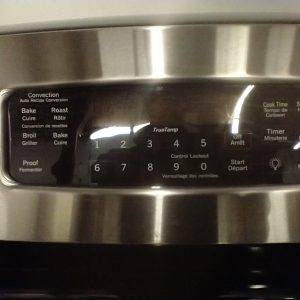 ELECTRICAL STOVE GE JCB840SJ1SS WITH NEW COOKTOP 1