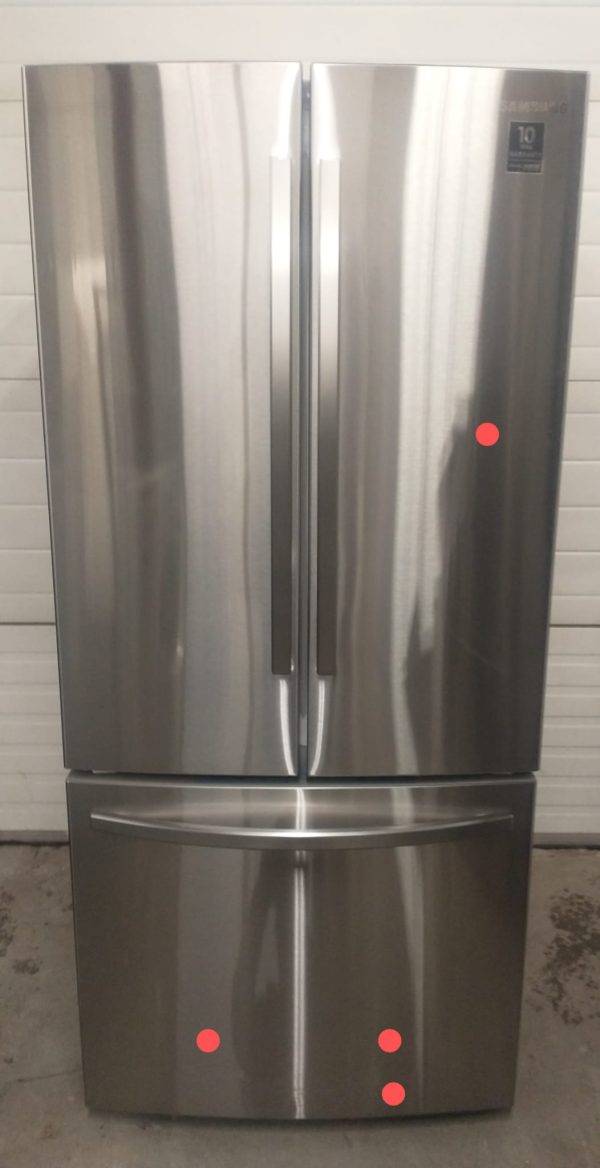 New Open Box Floor Model Refrigerator Rf220nftasr/aa