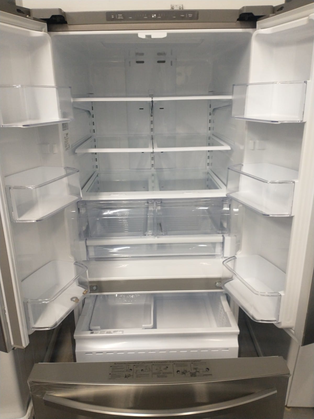 Order Your New Open Box Floor Model Refrigerator Samsung Rf220nftasr Today!