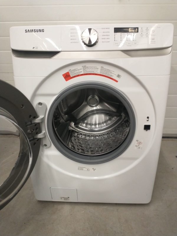 New Open Box Samsung Washer Wf45t6000AW
