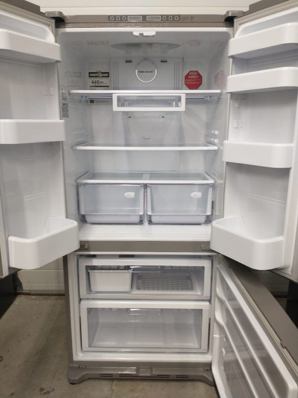 Used Refrigerator Samsung Rf195abrs Counter Depth