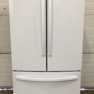 Used Samsung Less Than 1 Year Refrigerator RF220NCTAWW